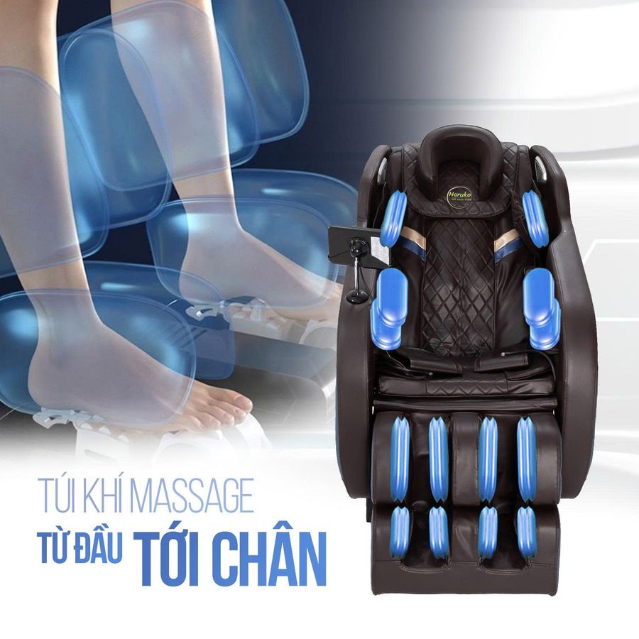 GHẾ MASSAGE TOÀN THÂN 3D THÔNG MINH HARUKO H7