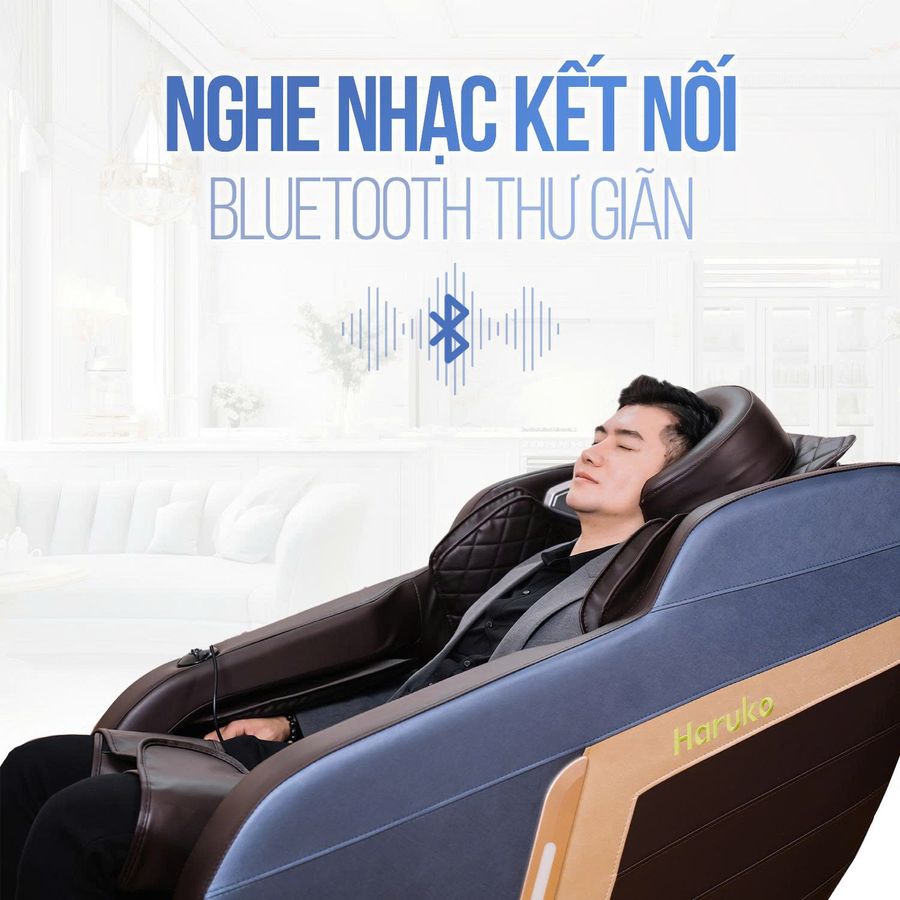 GHẾ MASSAGE TOÀN THÂN 3D THÔNG MINH HARUKO H7